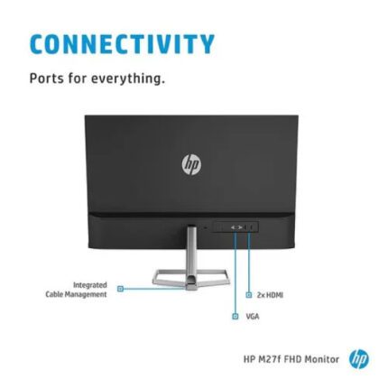 HP M27f 27" FHD ULTRA SLIM LED MONITOR