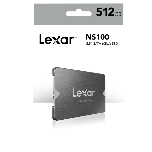 LEXAR NS100 2.5” SATA INTERNAL SSD 512GB