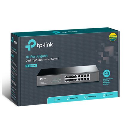 TP-Link SG-1016D 16-Port Gigabit Desktop Switch