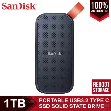 SanDisk E30 External portable SSD 1TB