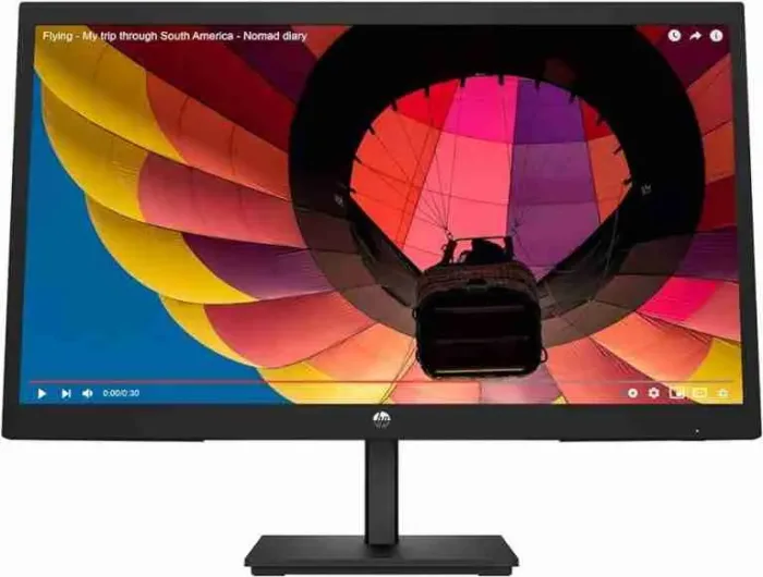 HP V22v G5 FHD Monitor 21.45″-Connectivity: 1 VGA, 1 HDMI 1.4 – 65P56AS