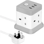 Office Point Extension Socket URB-8K 4WAY 3 USB