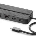 HP USB-C Mini Dock-Type C to 2ports USB 3.0, RJ45 LAN, VGA and HDMI (1PM64AA)