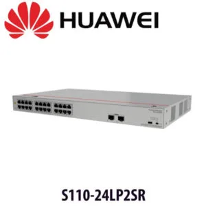 Huawei Switch S110-24LP2SR (24*GE ports(124W PoE+), 2*GE SFP ports, AC power)