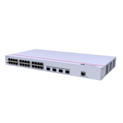 Huawei Switch S110-8P2ST (8*GE ports (124W PoE+), 1*GE SFP port, 1*GE port, AC power, power adapter)