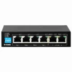 D-Link DGS-F1006P-E  250M 6-Port 1000Mbps Switch with 4 PoE Ports and 2 Uplink Ports