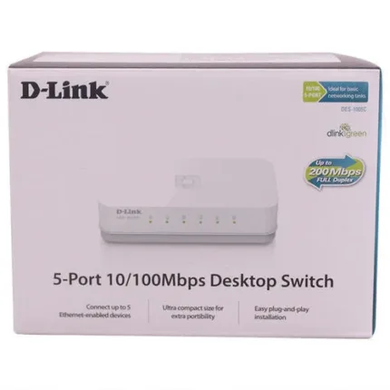 D-Link DES-1005C/B 5 port