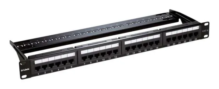 D-link Cat 6 24 port patch panel