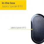 Jabra Speak 810 MS Portable Speaker for Music and Calls - 7810-109