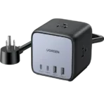 Ugreen CD268 DigiNest Cube Power Strip (3 AC outlets + 65W 2A2C)