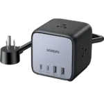 Ugreen CD268 DigiNest Cube Power Strip (3 AC outlets + 65W 2A2C)