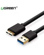 Ugreen 1m USB-A 3.0 to Micro USB 3.0 Male Cable Black-US130