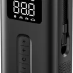 Ugreen CD259 air compressor with battery and LED lighting - black