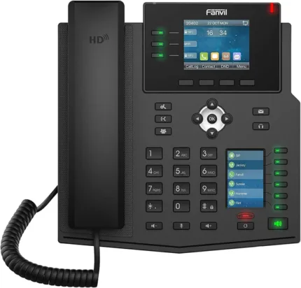 Fanvil X6U IP Phone 6 line Ultra-Elegant Gigabit