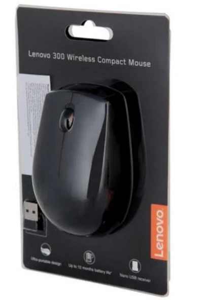 Lenovo 300 Wireless Mouse with Battery - GX30K79401