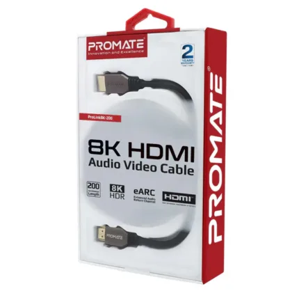 Promate 2M Ultra High-Speed 8K HDMI 2.1 Cable