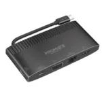 Promate 6-in-1 USB-C Media Hub with 100W Power Delivery