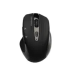 Promate EZGrip 16000DPI Ambidextrous Wireless Mouse - Black