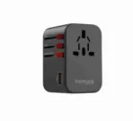 Promate GaNFast™ Travel Adapter with 65W Power Delivery - Your Ultimate Power Solution for Global Travel