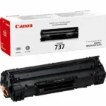 Canon 737 Black Toner Cartridge – 2,400 Page Yield