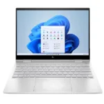 HP Envy x360 2-in-1 14-es1013dx Laptop- Core 5 120U, 8GB DDR4 3200 (onboard), 512GB PCIe NVMe M.2 SSD, Windows 11 Home, 14″ FHD Touch Screen 9R8R2UA