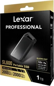 Lexar SL600 1TB SSD USB 3.2 Type C Portable External