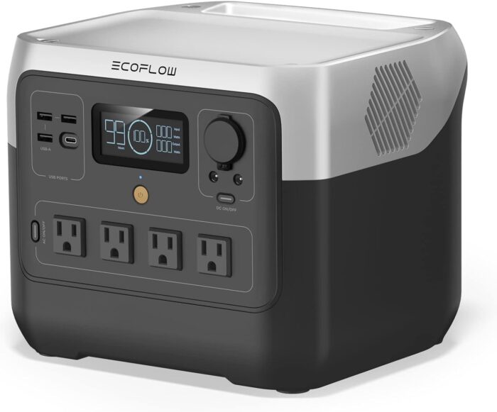 EcoFlow RIVER 2 Pro – Portable Power Station (800W, 768Wh) – ZMR620-B-UK