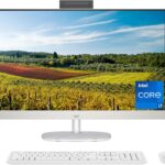 HP All-in-One 27-CR0155NH-Core i7 1355U, 8GB Ram, 512GB SSD, FreeDOS, 27-inch FHD Touch Screen, Jet Black (A99BNEA)