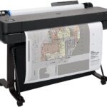 HP DesignJet T630 Printer Large Format Wireless Plotter- 36", with convenient 1-Click Printing (5HB11A)