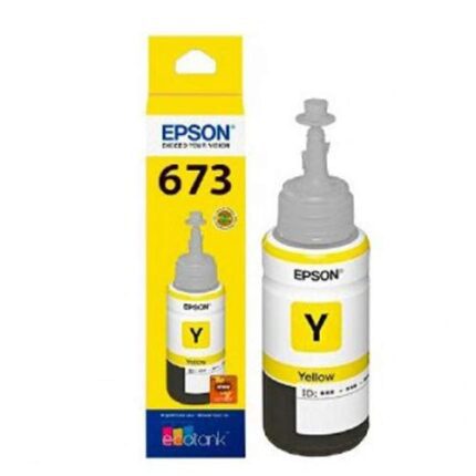 Epson T673 Yellow Ink Cartridge - 70ml (C13T673498)