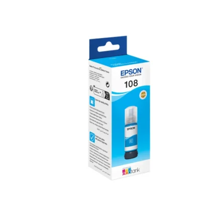 Epson 108 Cyan Ink Bottle
