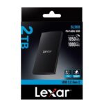 Lexar SL300 2TB SSD External Portable, Up To 1050MB/s Read And 1000MB/s Write
