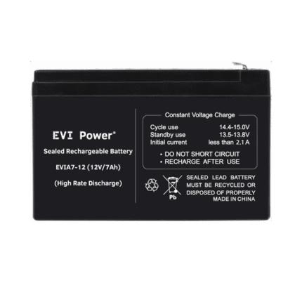7Ah EVI Lead-Acid Battery 12V