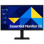 Samsung Essential Monitor 27″ FHD Monitor, Black Color Connectivity: 1 VGA, 1 HDMI 1.4 – LS27C310EAMXUE