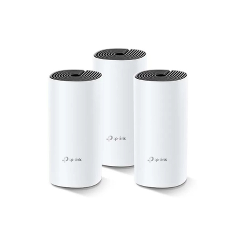   TP-Link Deco M4 AC1200 Whole Home Mesh Wi-Fi System (3 Pack) – TL-DECO M4 (3-PACK)
