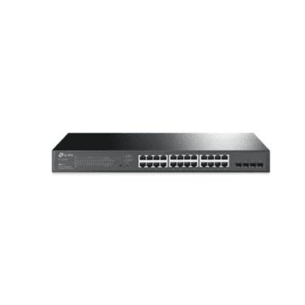  TP-Link TL-SG3428MP – Omada JetStream 28-Port Gigabit L2+ Managed Switch with 24 PoE+ Ports and 4 Gigabit SFP Slots
