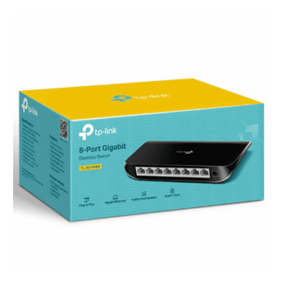   TP-Link  8-Port Gigabit Desktop Switch TL-SG1008D