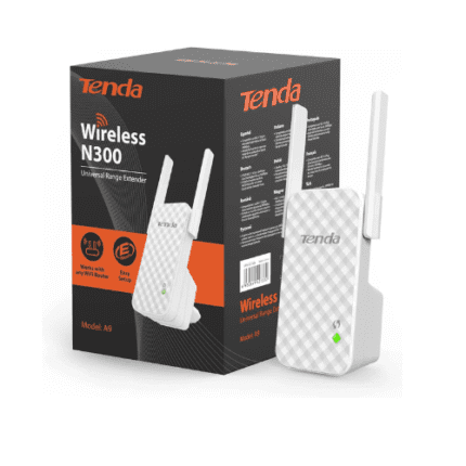 Tenda A9 Wireless N300 Universal Range Extender (300Mbps)