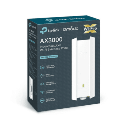 TP-Link AX3000 Indoor/Outdoor WiFi 6 Access Point – TL-EAP650-OUTDOOR