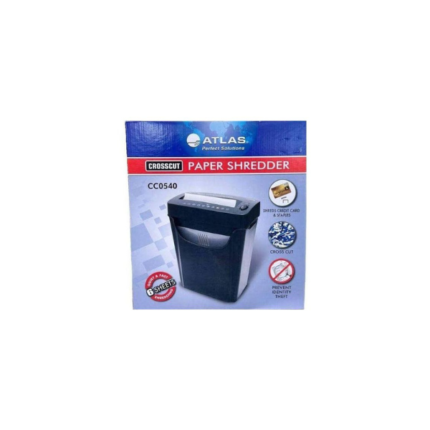 Atlas cc0540 6 Sheets Cross Cut Paper Shredder