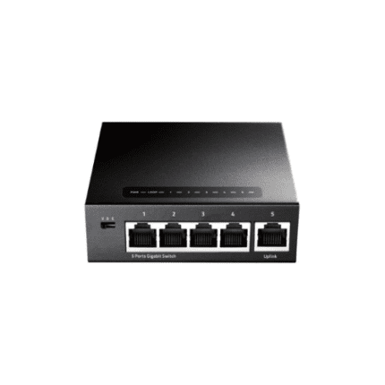 CUDY 5-PORT Gigabit metal switch 8 x 10/100/1000Mbps RJ45 ports