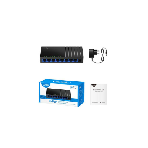 Cudy GS108 8-Port Gigabit Unmanaged Network Switch-a Cudy GS108 8-Port Gigabit Unmanaged Network Switch