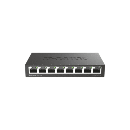 D-Link DGS-108/B 8-Port Gigabit Unmanaged Metal Desktop Switch