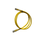 D-Link Cat6A 3M 10G UTP 24 AWG PVC Yellow Round Patch Cord-NCB-6AUYELR1-3