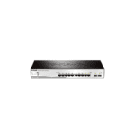 DLink DGS-1210-10P PoE Switch – 8-Port Gigabit Smart Managed with 2 SFP