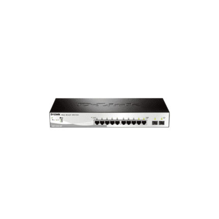 DLink DGS-1210-10P PoE Switch – 8-Port Gigabit Smart Managed with 2 SFP