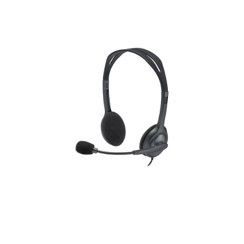 Logitech H110 Wired Stereo Headset – 981-000271 Logitech H110 Wired Stereo Headset – 981-000271