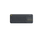Logitech K400 Plus Wireless Keyboard with touchPad – Black – 920-007145