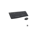 Logitech MK295 Wireless Combo Keyboard and Mouse 920-009800 – Silent Typing & Smooth Scrolling for Home & Office