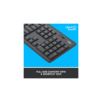 Logitech MK295 Wireless Combo Keyboard and Mouse 920-009800 – Silent Typing & Smooth Scrolling for Home & Office